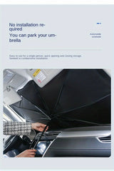 Car Front Windshield Sunshade Umbrella Summer Sun Protection Sunshade Blocking Car Interior Cooling Supplies