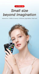 SOYES XS17 Pro 3.0" Mini Smart Phone Android9.0 Face ID 2GB RAM 16GB ROM Dual SIM Standby GPS 1950mAh 3G Small Phone