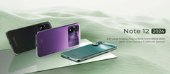 New HOTWAV Note 12 2024 Smartphone Android 14.0 5160MAH Cellphones 6+128GB 48MP+16MP+0.08MP Camera 6.8" HD Global Mobile Phone