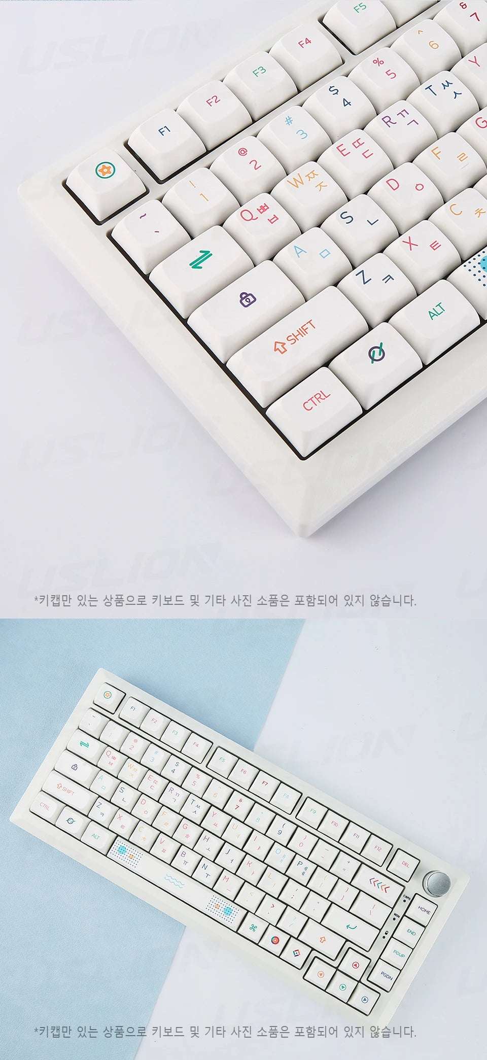 127Keys Korean PBT Keycap Neon Theme XDA Profile For Gaming RGB Mechanical Keyboard Key Caps for Cherry MX Switch English Korea