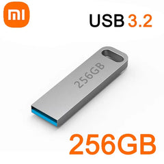 محرك أقراص فلاش USB 3.2 عالي السرعة من شاومي بسعة 2 تيرابايت، محرك أقراص USB محمول مقاوم للماء بسعة 1 تيرابايت و512 جيجابايت و256 جيجابايت، جديد