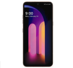 هاتف LG V60 ThinQ ثنائي الشاشة V600VM / هاتف أندرويد أصلي غير مقفول من اليابان بشاشة 6.8 بوصة ومعالج Snapdragon 865 4/5G NFC وذاكرة وصول عشوائي 8 جيجابايت + 128 جيجابايت وذاكرة قراءة فقط