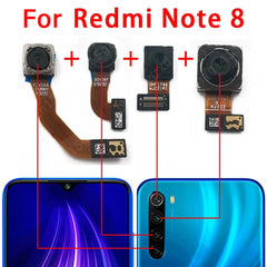 Front and Rear Back Camera For Xiaomi Redmi Note 8 Pro Main Facing Camera Module Flex Cable Replacement Spare Parts