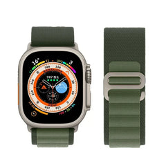 Alpine Strap for Apple Watch Bands 44mm 40mm 49mm 45mm 41mm 38mm 42mm Nylon Bracelet Iwatch Ultra 2 Series 9 3 4 5 6 7 8 SE Belt