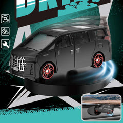 Drifting MPV Van Car Model Dashboard Ornaments Cool Fun Swing Moving Turning Interior Accessories Commercial Vehicle Decor Items