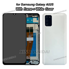 Super TFT For Samsung Galaxy A02S LCD Display Touch Screen Digitizer Assesmbly Replacement Parts With Frame