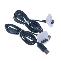 For XBOX 360 Wireless Controller Handle Connection Cable Accessory 1.5M USB Play Charging Charger Cable Cord