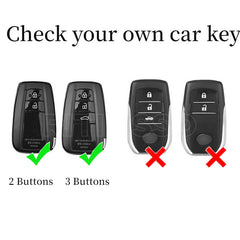 Car Key Case Protector Soft TPU Key Shell Cover Auto Accessories For Toyota Prius Camry Corolla C-HR CHR RAV4 Prado 2018 2022