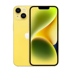 هاتف Apple iPhone 14 5G الأصلي بشاشة 6.1 بوصة A15 Face ID NFC US Dual eSIM وذاكرة وصول عشوائي 6 جيجابايت وذاكرة قراءة فقط 128 و256 و512 جيجابايت وشاشة OLED غير مقفولة ومستعمل