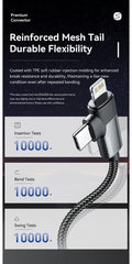 Essager PD 65W Max 2 in 1 Type C to Type C and Lightning For Samsung Xiaomi IPhone 14 13 12 11 Pro Max Xs Plus Data Cable