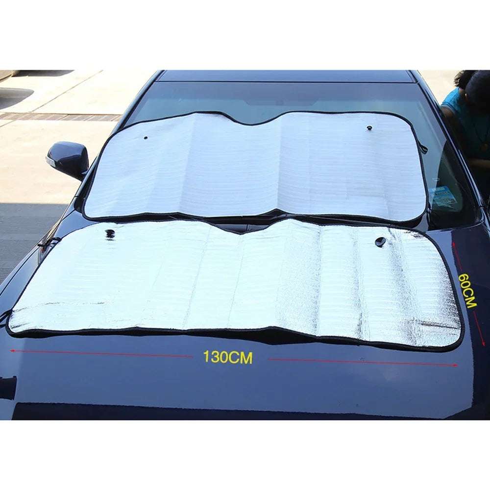Car Sunshade Front Rear Window Curtain Shade Sun Protector Windshield Visor Cover Foldable Baby Car Retractable UV Protection