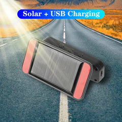 Tire Pressure Monitoring System Temperature Warning New C External Battery Version Sensors Solar TPMS Car Tyre Pressure Monitor