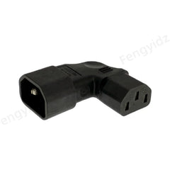 محول تيار متردد IEC 320 C14 إلى C13 بزاوية يمين ويسار، IEC 320 3 أقطاب، محول تيار متردد IEC 320 3 دبابيس من ذكر إلى أنثى بزاوية 90 درجة لأعلى ولأسفل
