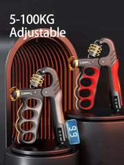 5-60/100/150kg Grip Strength Gym Wrist Expander Hand Strengthener Adjustable Muscle Recovery Fitness Hand Strength Exercise