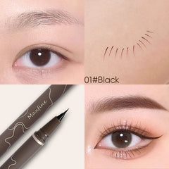Smooth Very Fine Eyeliner Pen Longacting Quickdrying Waterproof Eyeliner Pen Suitable For Beginners Girls Holiday Gifts