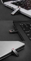 2TB Metal Usb 3.0 Flash Drives High Speed Pendrive 1TB 512GB Usb Drive Portable SSD Memoria Usb Flash Disk TYPE-C Adapter