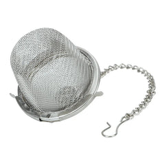 Tea Spice Strainer Seasoning Ball Mesh Herbal Ball Stainless Steel Teakettle Locking Tea Filter Reusable Diameter 4.5cm