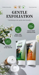 Face Body Scrub Exfoliating Aloe Vera Coconut Turmeric Oil Control Exfoliating deep cleaning moisturizing Skincare