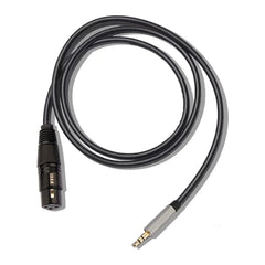 كابل صوت XLR إلى 3.5 مم، ميكروفون، سلك صوت تناظري متوازن، XLR أنثى إلى مقبس AUX 3.5 مم لجهاز الكمبيوتر والهاتف ومكبر الصوت