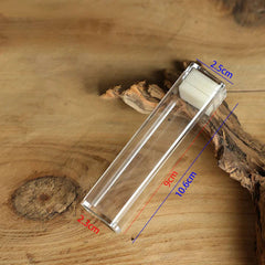 Portable Plastic Toothpick Case - Clear Toothpick Holder for Outdoor Travel, Kitchen, and Restaurant Supplies