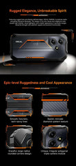 Blackview OSCAL Marine 2 Rugged Phone 8GB RAM 256GB Smartphone AI 11000mAh Battery 6.56 " HD+Display Unisoc T61 Android 15 NFC