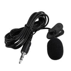 3.5mm Mini Lavalier Microphone Metal Clip Lapel Mic for Mobile Phone PC Laptop Wired Mikrofo/Microfon for Speaking Vocal Audio