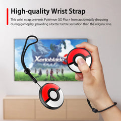 Soft Silicone Cover for Pokemon GO Plus Protective Case Storage Box Portable with Hand Strap Accessories