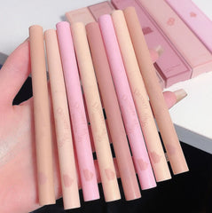 محدد شفاه MUGE LEEN Dessert Lip Liner يدور تلقائيًا، مقاوم للماء، يدوم طويلًا، محدد شفاه جل Perfect Pout Lip Liner | يأتي بشكل طبيعي