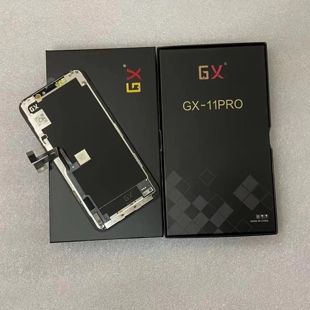 شاشة OLED LCD حقيقية GX/GK/TC/JK لهاتف iPhone 13 14 15 شاشة True Tone لهاتف iPhone 11 12 Pro Max 12Mini LCD Pantalla Digitizer
