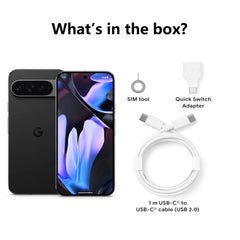 Brand New Google Pixel 9 Pro 6.3 inches OLED, 120Hz 4700 mAh 27W wired Google Tensor G4 16GB RAM NFC IP68 50 MP SmartPhone