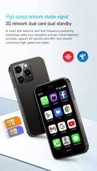 هاتف ذكي صغير SERVO 15SE يعمل بنظام Android 3G WCDMA ونقطة اتصال WiFi ومتجر Play وشاشة 3.0 بوصة وهواتف ذكية صغيرة الحجم وشريحة SIM في وضع الاستعداد