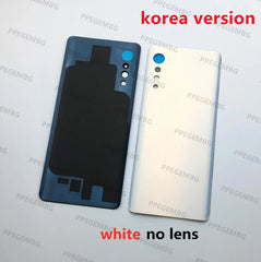 Back Glass G9 Replacement For LG Velvet G9 4G G910 5G G900 Battery Cover Rear Door Lid Panel Housing Case Camera Lens Sticker