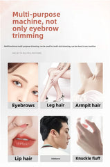 Electric Eyebrow Trimmer USB Charging Electric Face Eyebrow Hair Trimmer Mini Portable Women Body Shaver Remover care Portable