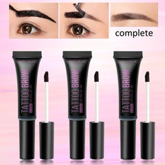 3D Peel-Off Eyebrow Gel Tint, Waterproof Tattoo Cream, Long-Lasting Dye, Natural Brow Shaping, Unisex, Safe for All Skin Types
