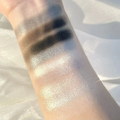 DIKALU Spring And Summer New Eyeshadow Palette Oh Rosy Nine Palace Grid Auto Focus Low Saturation Smoke Powder Rose Plate
