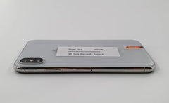 هاتف iPhone X الأصلي بذاكرة وصول عشوائي 3 جيجابايت وذاكرة داخلية 64 جيجابايت وذاكرة قراءة فقط 256 جيجابايت وشاشة 5.8 بوصة ونظام تشغيل iOS سداسي النواة وكاميرا بدقة 12.0 ميجابكسل، غير مقفول، يدعم شبكة LTE، iphonex iphone x