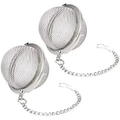 1 Pc Stainless Steel Tea Ball, 2.04 Inch Mesh Tea Infuser Strainers Premium Tea Filter Tea Interval Diffuser For Loose Leaf Tea A