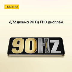 [World Premiere] realme C75 MediaTek Helio G92 Max Processor 6.72'' 90Hz Display IP69 5828mAh Battery 45W Charge 50MP AI Camera