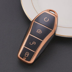 4 Buttons TPU Car Key Case for BYD Atto 3 Han EV Dolphin Remote Control Protect Cover Auto Accessories