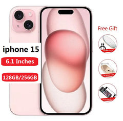 98% New Original iphone 15 128/256GB 6.1-inch super retina XDR display A16 bionic chip Dual ESIM 4800 million pixels main camera
