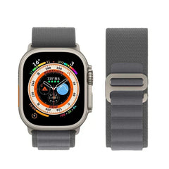 Alpine loop Strap for Apple watch Ultra Band 49mm 45mm 46mm 44mm 41mm 42mm 40mm Nylon bracelet correa series 10 9 8 7 SE 6 5 4 3