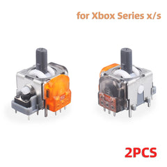 2PCS TMR Effect Joystick Replacement for PS5/PS4 Controller for Xbox Series X/S 3D Analog Stick Sensor Module Repair Accessories