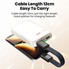Olaf 60W USB Type C to Type C Cable Data Short Cable For iPhone 15 16 Samsung Xiaomi Fast Charging USB C to ios Cable Keychain