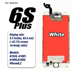 شاشة LCD AAA+ لهاتف iPhone 6 7 8 6s plus 7 8 Plus شاشة بديلة لهاتف iPhone 5 5S 5C 5se شاشة LCD تعمل باللمس ومحول رقمي