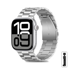 سوار من الفولاذ المقاوم للصدأ لساعة Apple Watch Ultra 2 مقاس 46 مم 49 مم 40 مم 44 مم 42 مم 41 مم 45 مم سوار IWatch Series 10 9 8 7 SE 6 5 4
