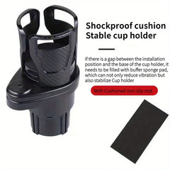 Car Cup Holder Expander For Car Adapter Adjustable Multifunctional Dual Cup Holder With Phone Holder Aromatherapy Organizer