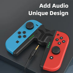 Aolion Charging Grip Bracket for Switch 2/1 Joycon Handle Gaming Controller Grip Charging Station for Switch Accessories