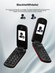2025 SERVO F4 Fold Feature Mobile Phone 1.77" Display Dual SIM Standby Call Recording MP4 FM Radio 2G Flip Button Backup Phones