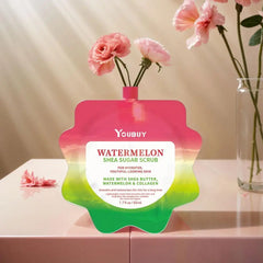 Watermelon Cool Scrub Cream Clean Exfoliating Scrub Flavored Cream Refreshing Frosted Cream Watermelon Scrub Fruit Moisturi O8S2