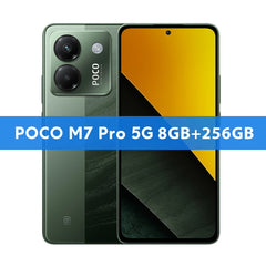POCO M7 Pro 5G النسخة العالمية Dimensity 7025-Ultra 120Hz FHD+ شاشة AMOLED للعناية بالعين بطارية 5110mAh NFC